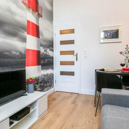 Berg Apartament Red Obok Starego Miasta 格但斯克 外观 照片