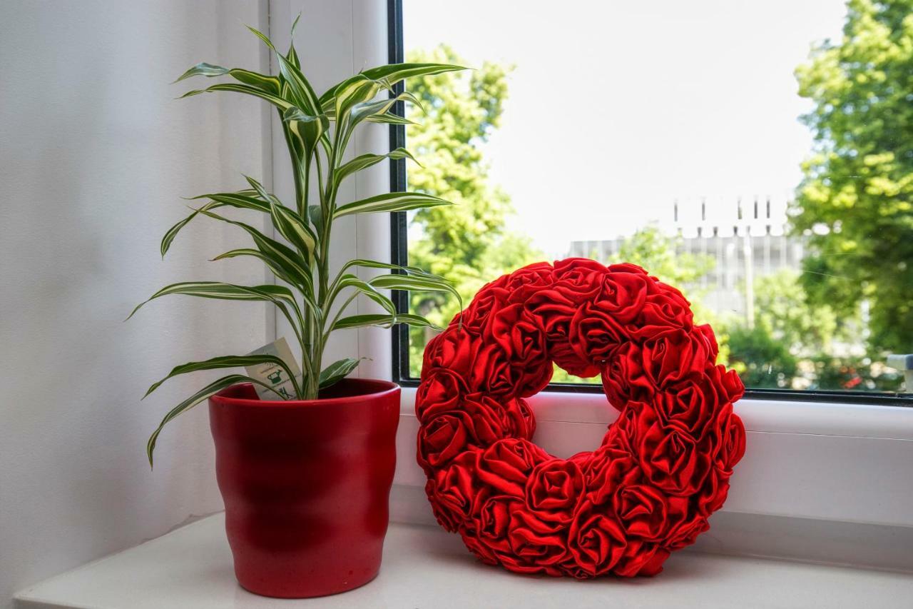 Berg Apartament Red Obok Starego Miasta 格但斯克 外观 照片