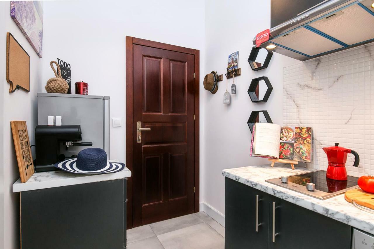 Berg Apartament Red Obok Starego Miasta 格但斯克 外观 照片