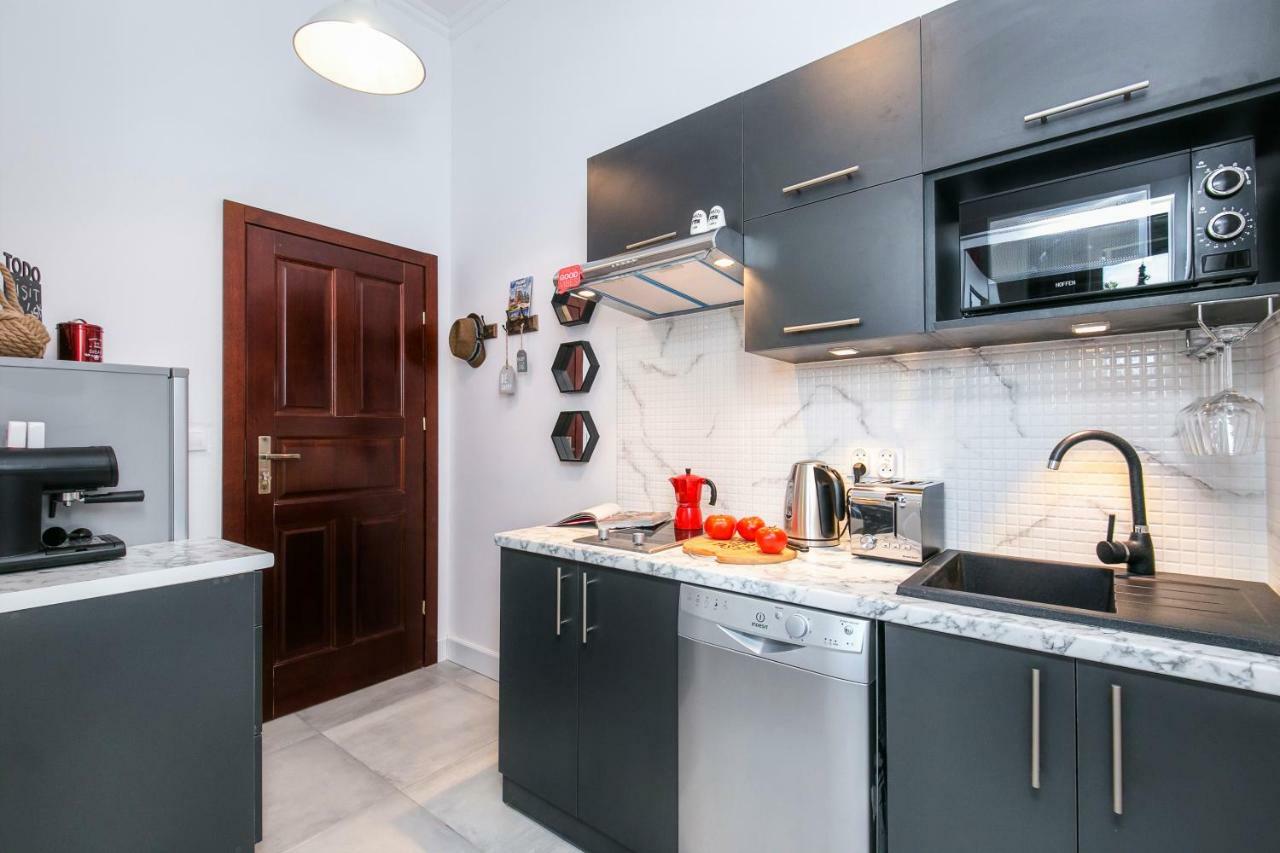 Berg Apartament Red Obok Starego Miasta 格但斯克 外观 照片