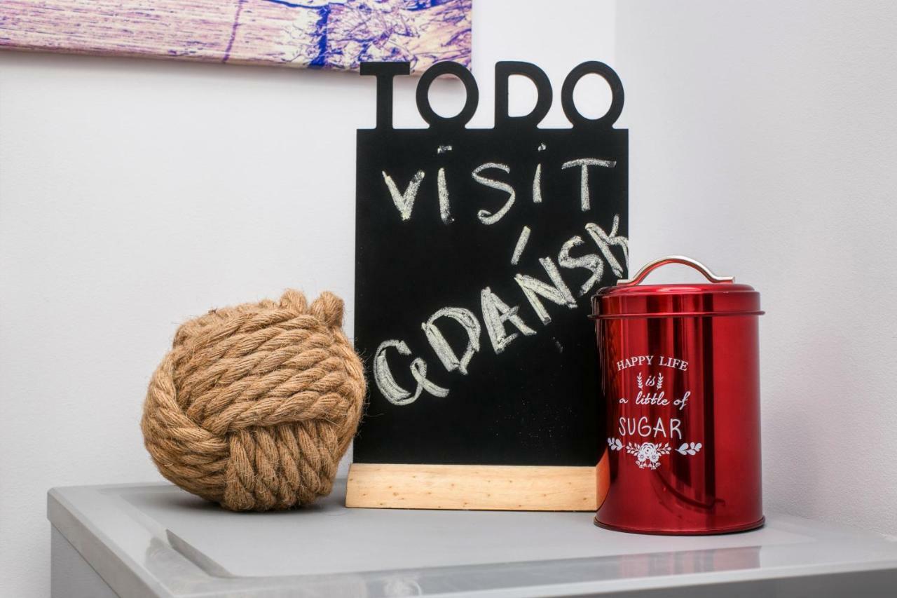 Berg Apartament Red Obok Starego Miasta 格但斯克 外观 照片
