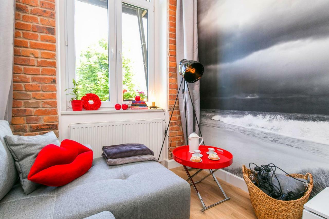 Berg Apartament Red Obok Starego Miasta 格但斯克 外观 照片